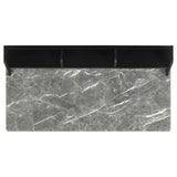 Besler Grey Stone/Black 47-inch SmartTop Writing Desk with Shelf by Coaster at Eve Furniture