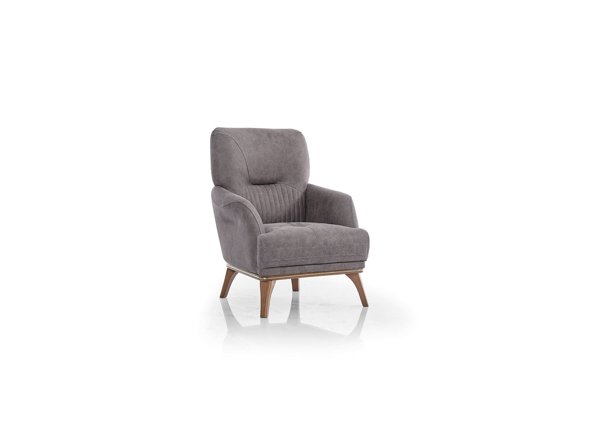 Beta 3-pieces (Sofa & Loveseat & Chair) Livingroom Set in Fume by Furnia at Eve Furniture