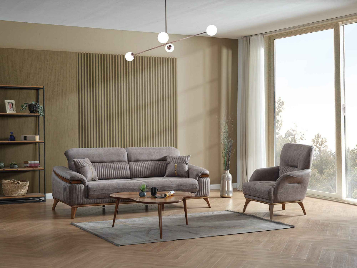 Beta Chair Fume by Furnia at Eve Furniture