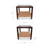 Beth Brown Side Table by Moe's Home at Eve Furniture
