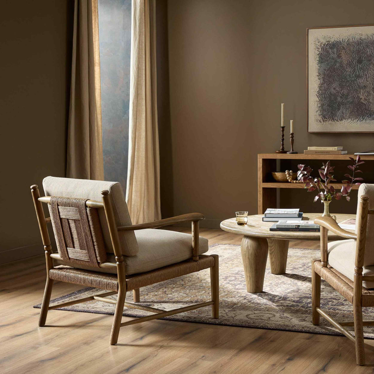 Bethan Chair, Antwerp Taupe by Four Hands at Eve Furniture
