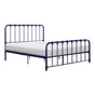 Bethany Blue Queen Metal Platform Bed by Homelegance at Eve Furniture