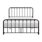 Bethany Dark Bronze Queen Metal Platform Bed by Homelegance at Eve Furniture
