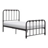 Bethany Dark Bronze Twin Metal Platform Bed by Homelegance at Eve Furniture