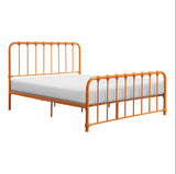 Bethany Orange Queen Metal Platform Bed by Homelegance at Eve Furniture