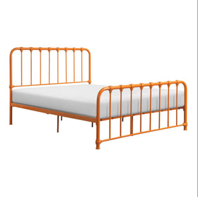 Bethany Orange Queen Metal Platform Bed by Homelegance at Eve Furniture