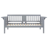 Bethany Wood Twin Daybed with Drop-down Tables Grey by Coaster at Eve Furniture