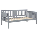 Bethany Wood Twin Daybed with Drop-down Tables Grey by Coaster at Eve Furniture
