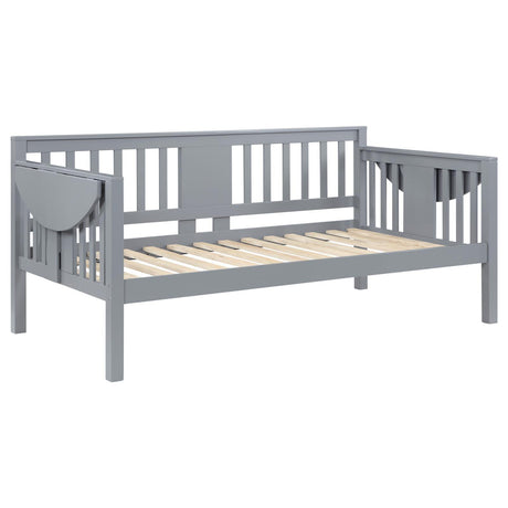 Bethany Wood Twin Daybed with Drop-down Tables Grey by Coaster at Eve Furniture