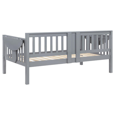 Bethany Wood Twin Daybed with Drop-down Tables Grey by Coaster at Eve Furniture