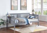 Bethany Wood Twin Daybed with Drop-down Tables Grey by Coaster at Eve Furniture