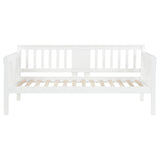 Bethany Wood Twin Daybed with Drop-down Tables White by Coaster at Eve Furniture