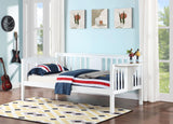 Bethany Wood Twin Daybed with Drop-down Tables White by Coaster at Eve Furniture