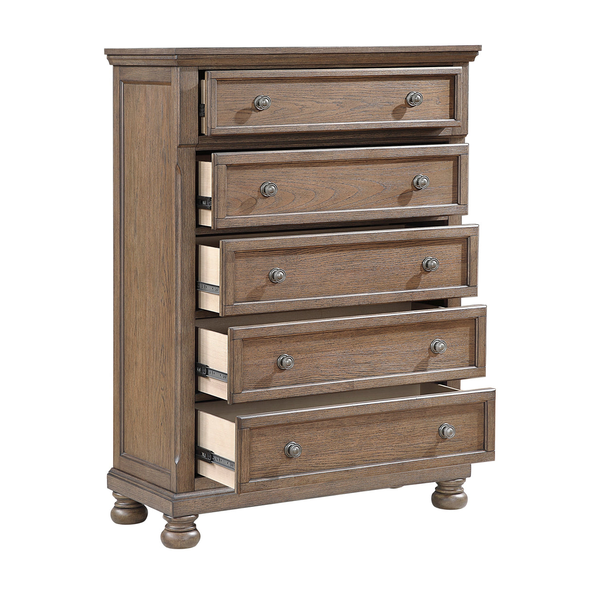 Bethel Antique Brown Chest by Homelegance at Eve Furniture