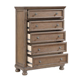 Bethel Antique Brown Chest by Homelegance at Eve Furniture