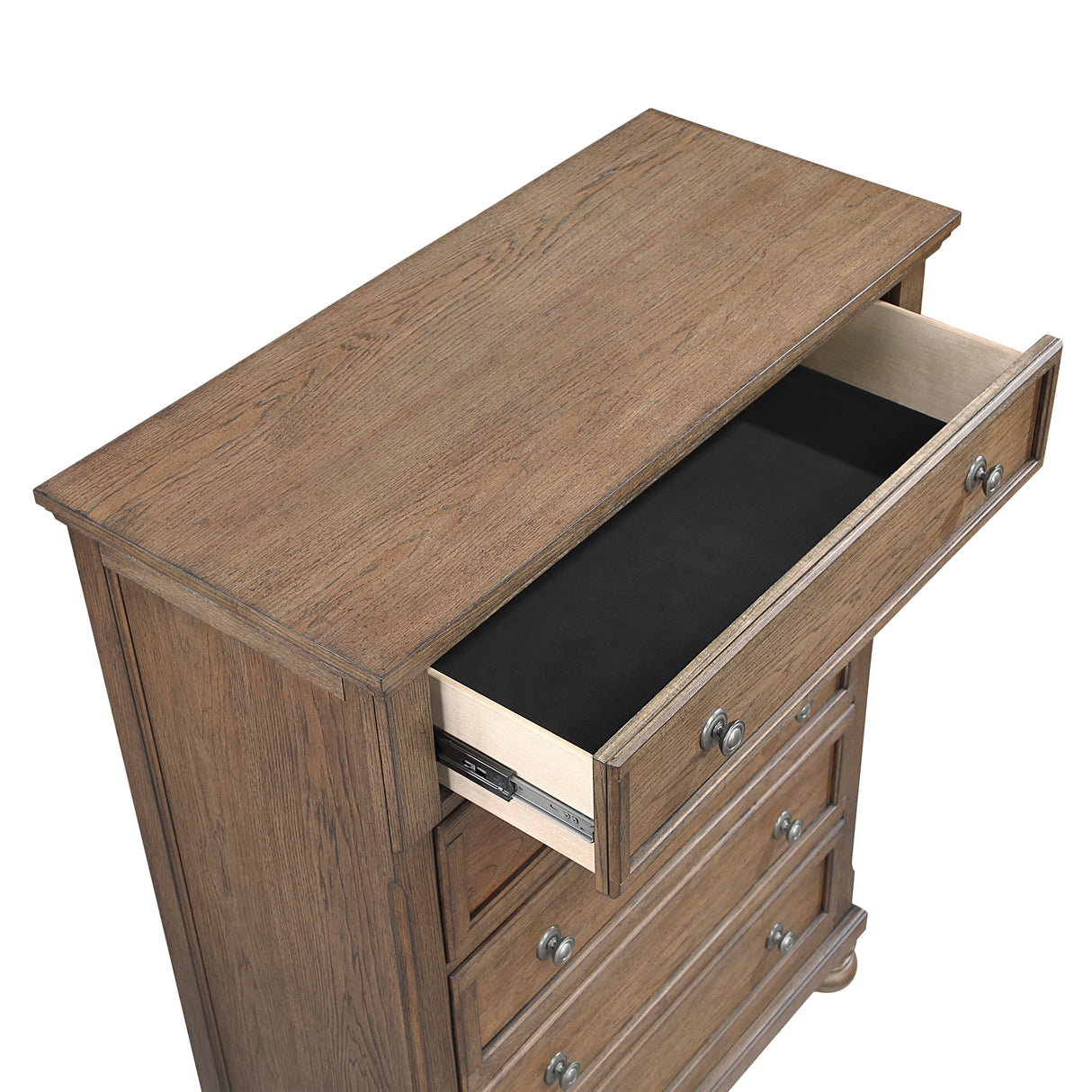 Bethel Antique Brown Chest by Homelegance at Eve Furniture