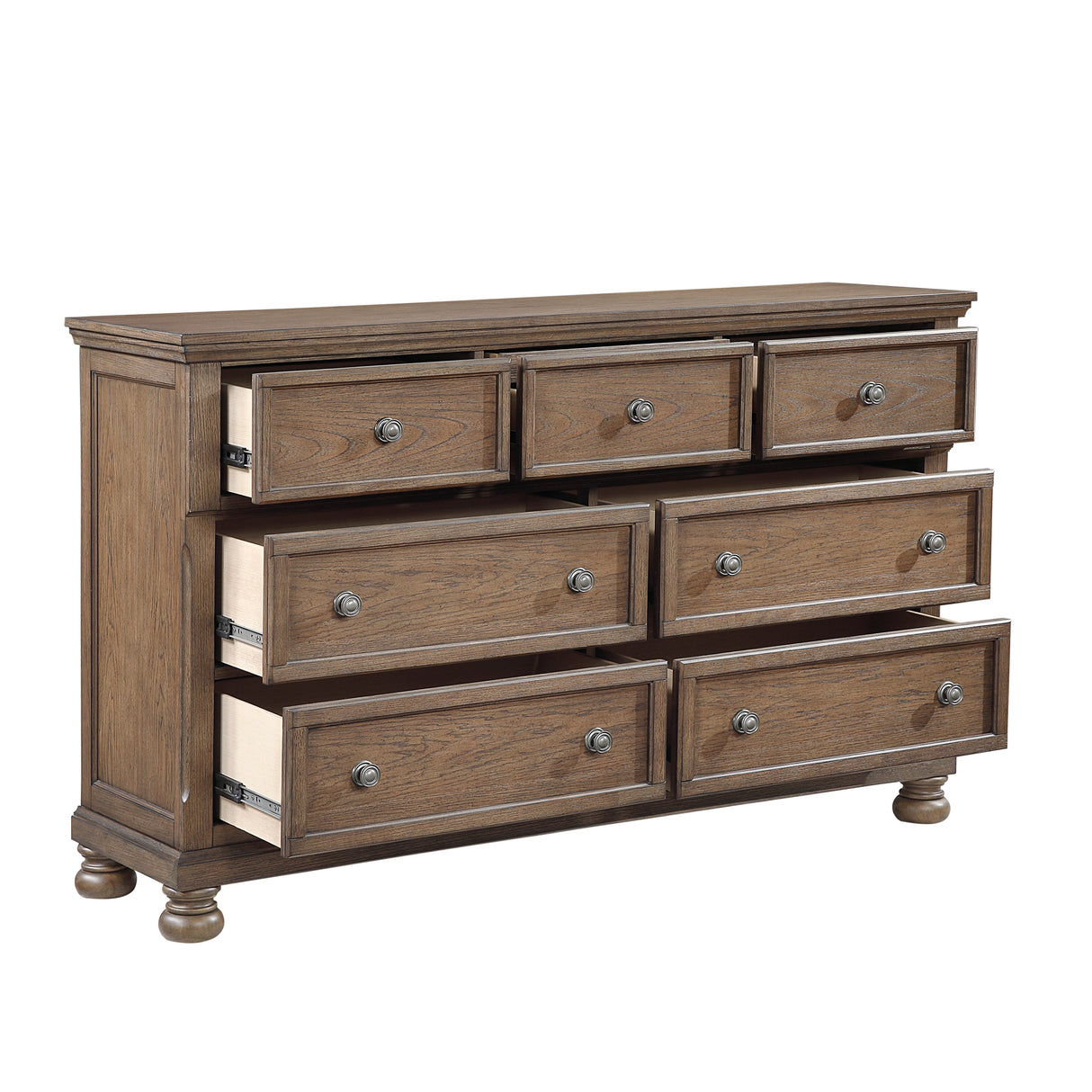 Bethel Antique Brown Dresser by Homelegance at Eve Furniture