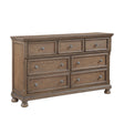 Bethel Antique Brown Dresser by Homelegance at Eve Furniture
