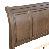 Bethel Antique Brown Queen Storage Platform Bed by Homelegance at Eve Furniture