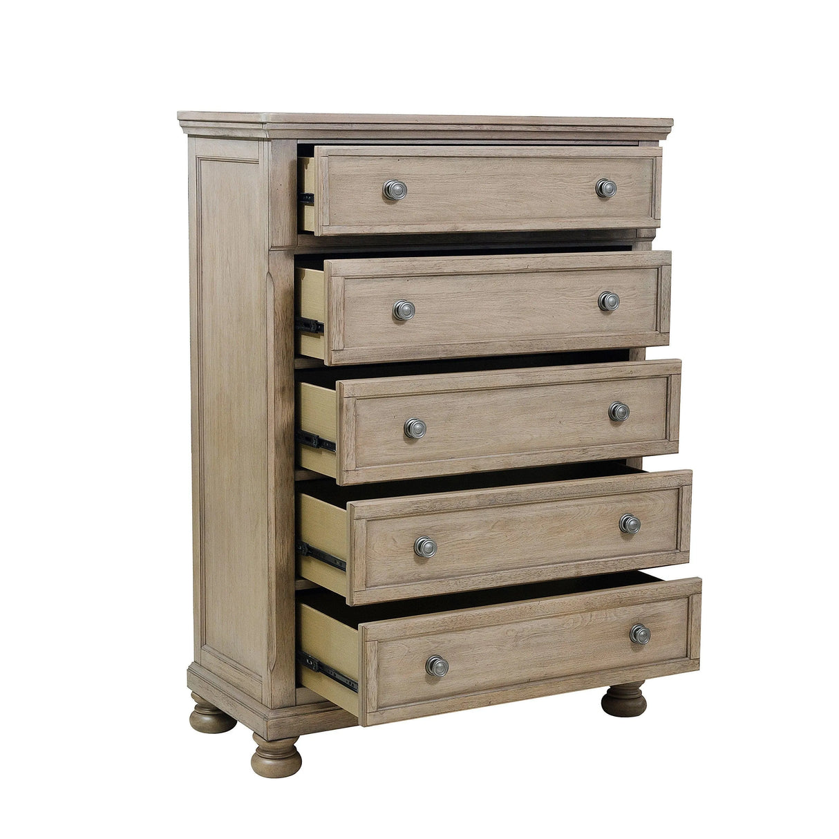 Bethel Wire Brushed Gray Chest by Homelegance at Eve Furniture