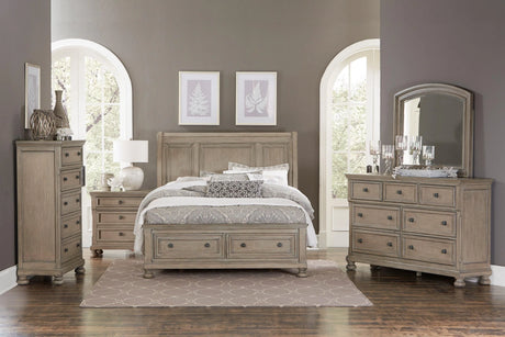 Bethel Wire Brushed Gray Dresser by Homelegance at Eve Furniture