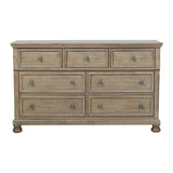 Bethel Wire Brushed Gray Dresser by Homelegance at Eve Furniture