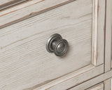 Bethel Wire Brushed White Dresser by Homelegance at Eve Furniture