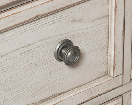 Bethel Wire Brushed White Dresser by Homelegance at Eve Furniture