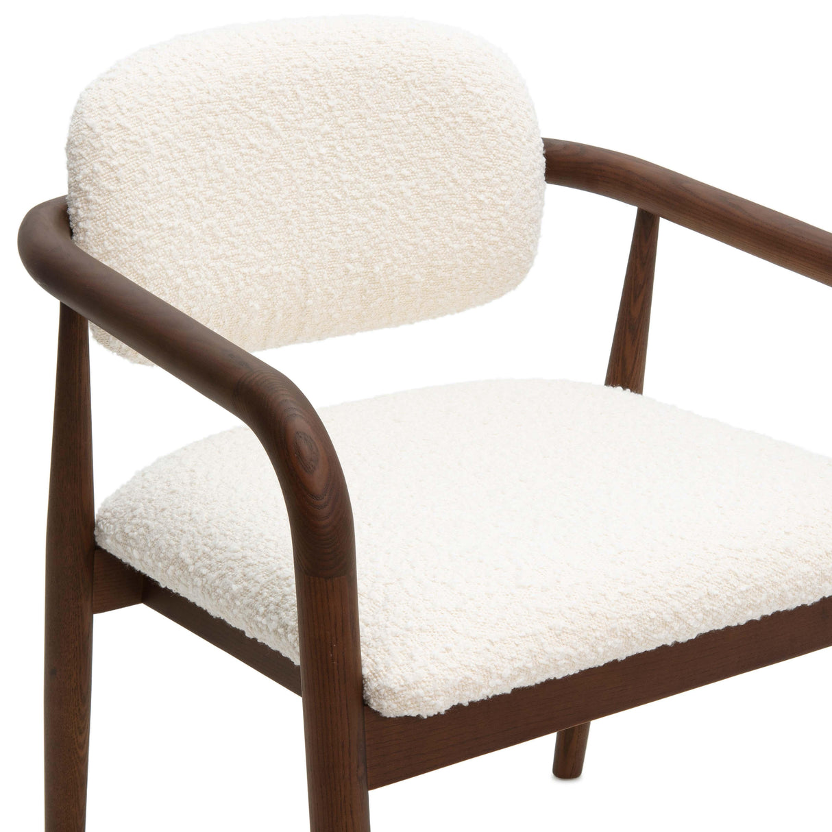 Betsy Cream Boucle Dining Chair by TOV Furniture at Eve Furniture