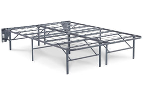 Better than a Boxspring Gray Full Foundation by Ashley at Eve Furniture