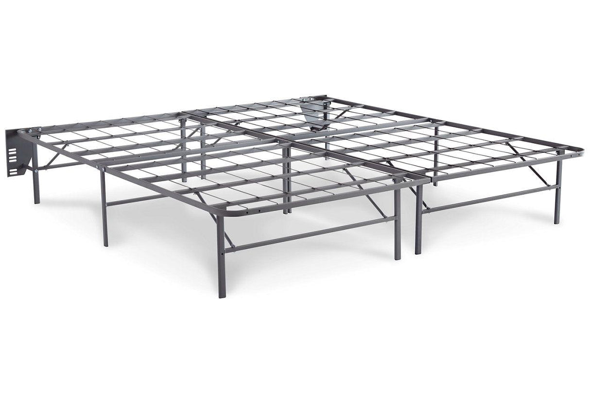 Better than a Boxspring Gray 2-Piece King Foundation by Ashley at Eve Furniture