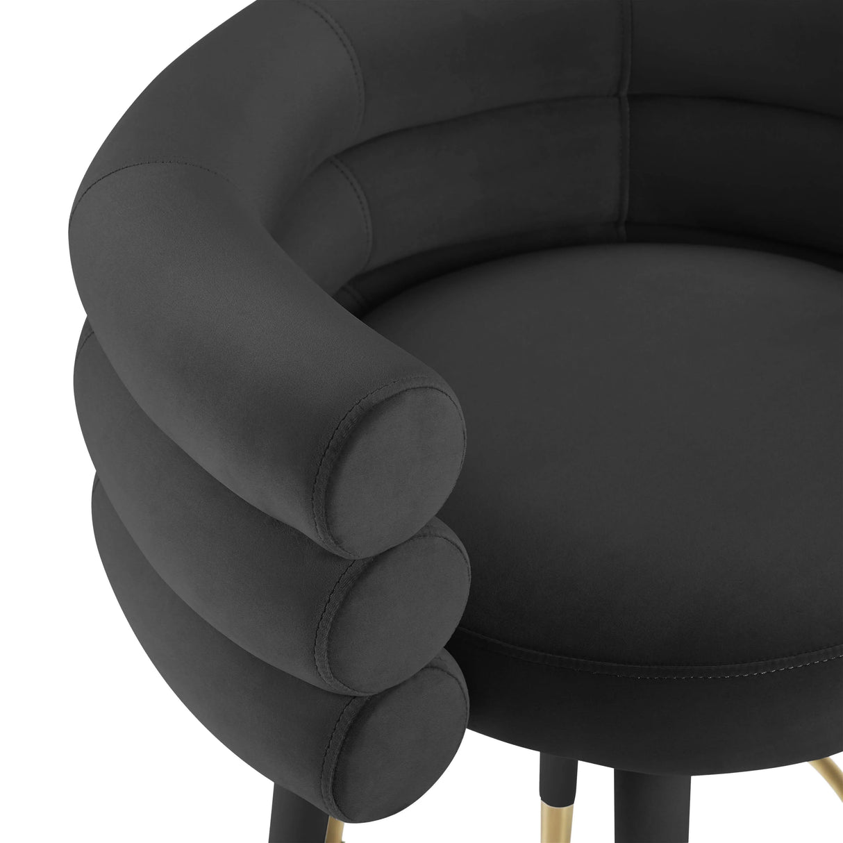 Betty Velvet Stool by TOV Furniture at Eve Furniture