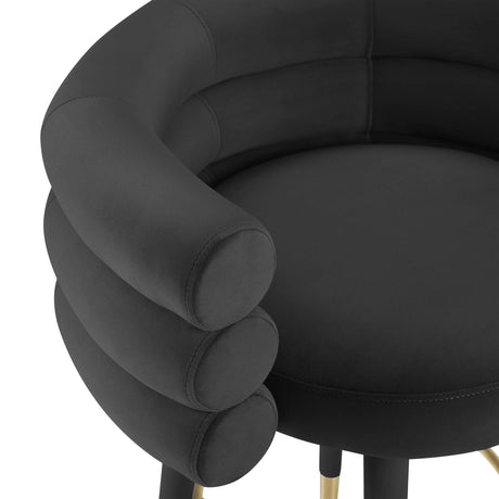 Betty Velvet Stool by TOV Furniture at Eve Furniture