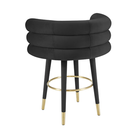 Betty Velvet Stool by TOV Furniture at Eve Furniture