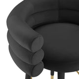 Betty Velvet Stool by TOV Furniture at Eve Furniture