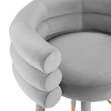 Betty Velvet Stool by TOV Furniture at Eve Furniture