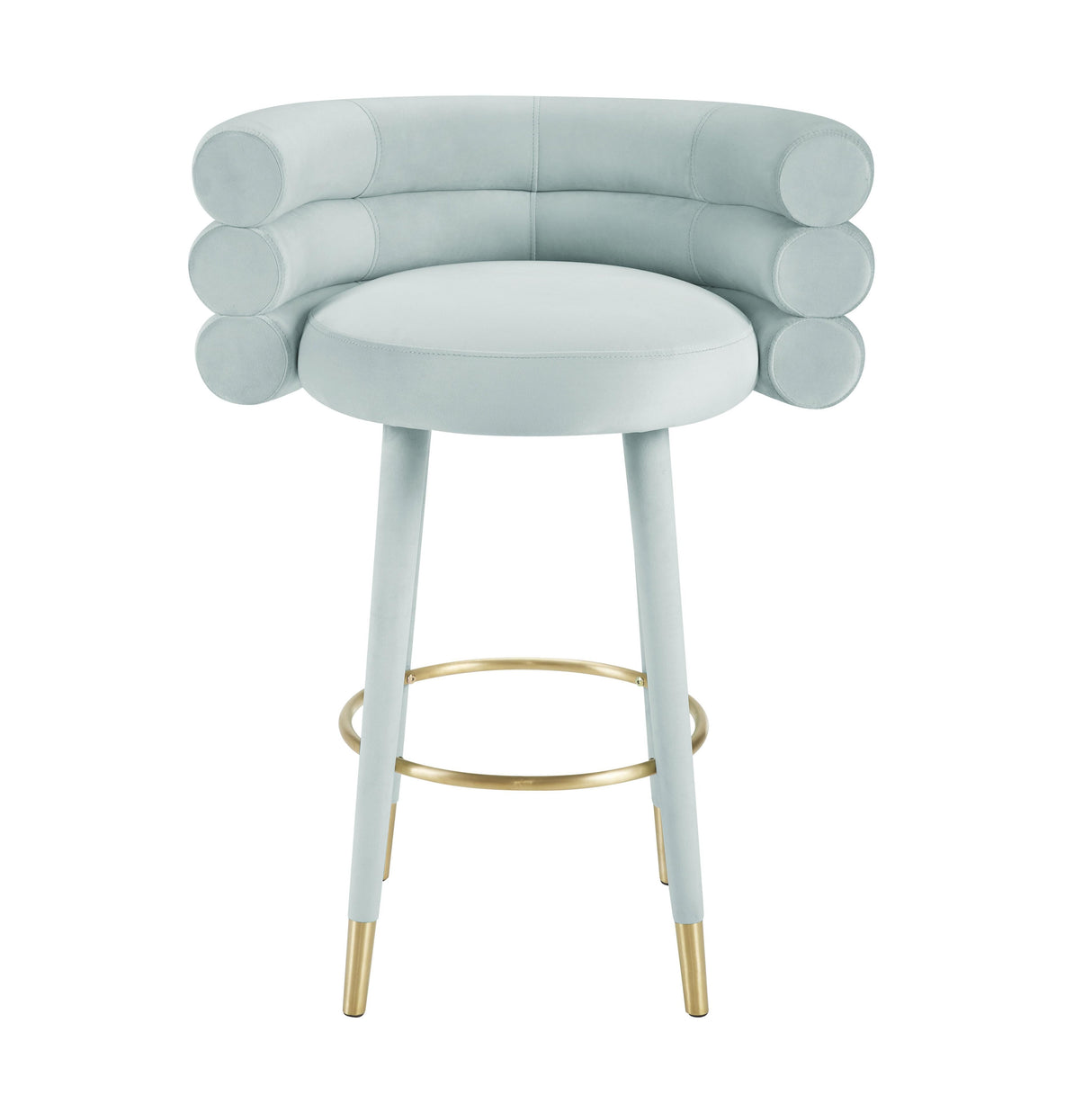 Betty Velvet Stool by TOV Furniture at Eve Furniture