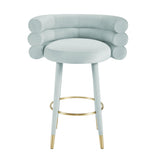 Betty Velvet Stool by TOV Furniture at Eve Furniture