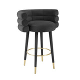 Betty Velvet Stool by TOV Furniture at Eve Furniture
