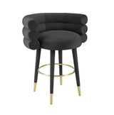 Betty Velvet Stool by TOV Furniture at Eve Furniture