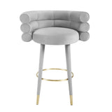 Betty Velvet Stool by TOV Furniture at Eve Furniture