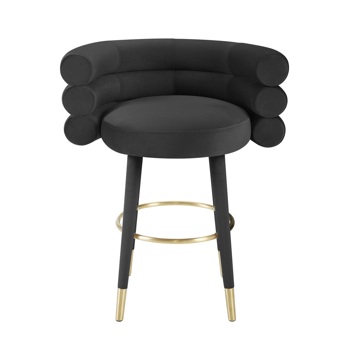 Betty Velvet Stool by TOV Furniture at Eve Furniture
