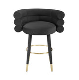 Betty Velvet Stool by TOV Furniture at Eve Furniture