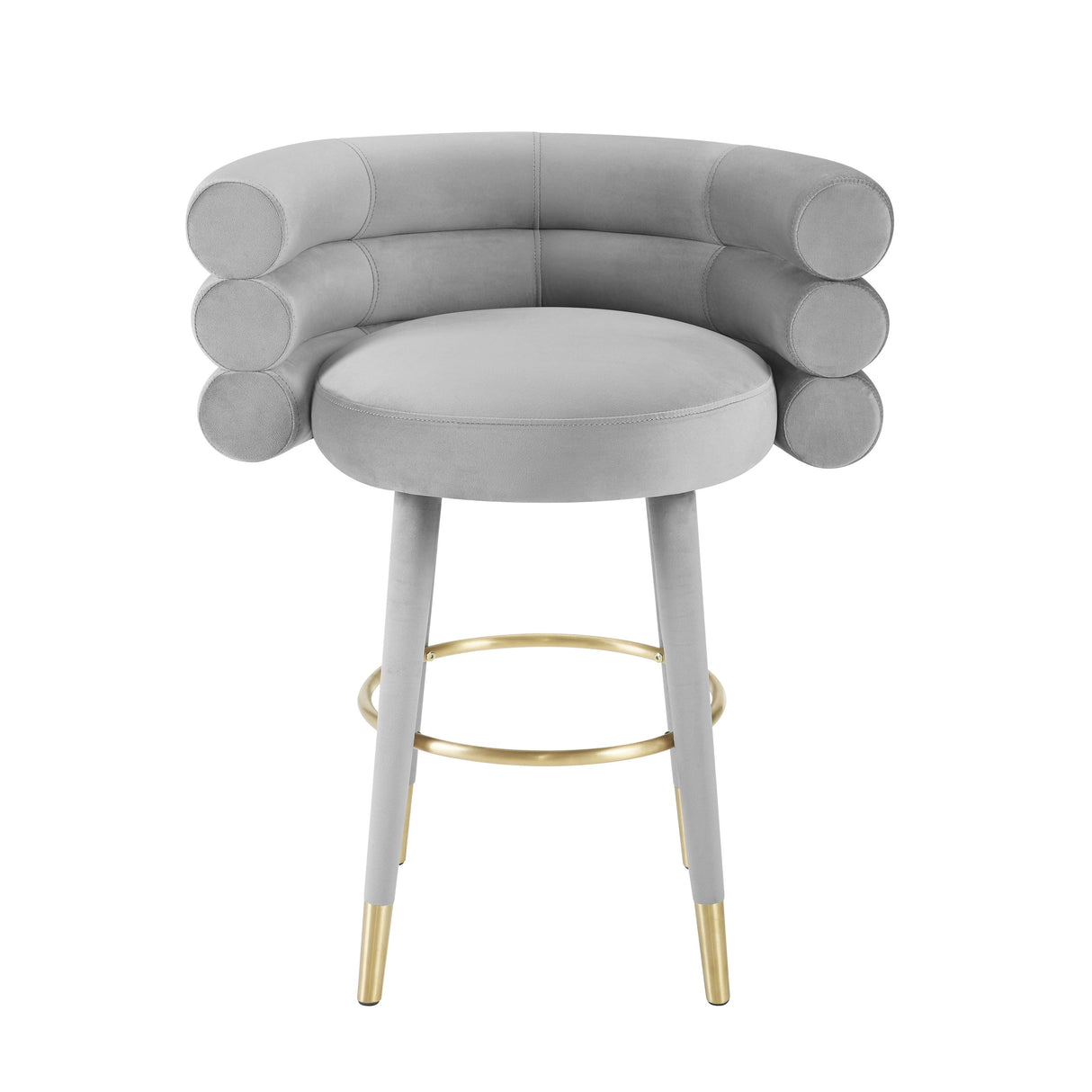 Betty Velvet Stool by TOV Furniture at Eve Furniture