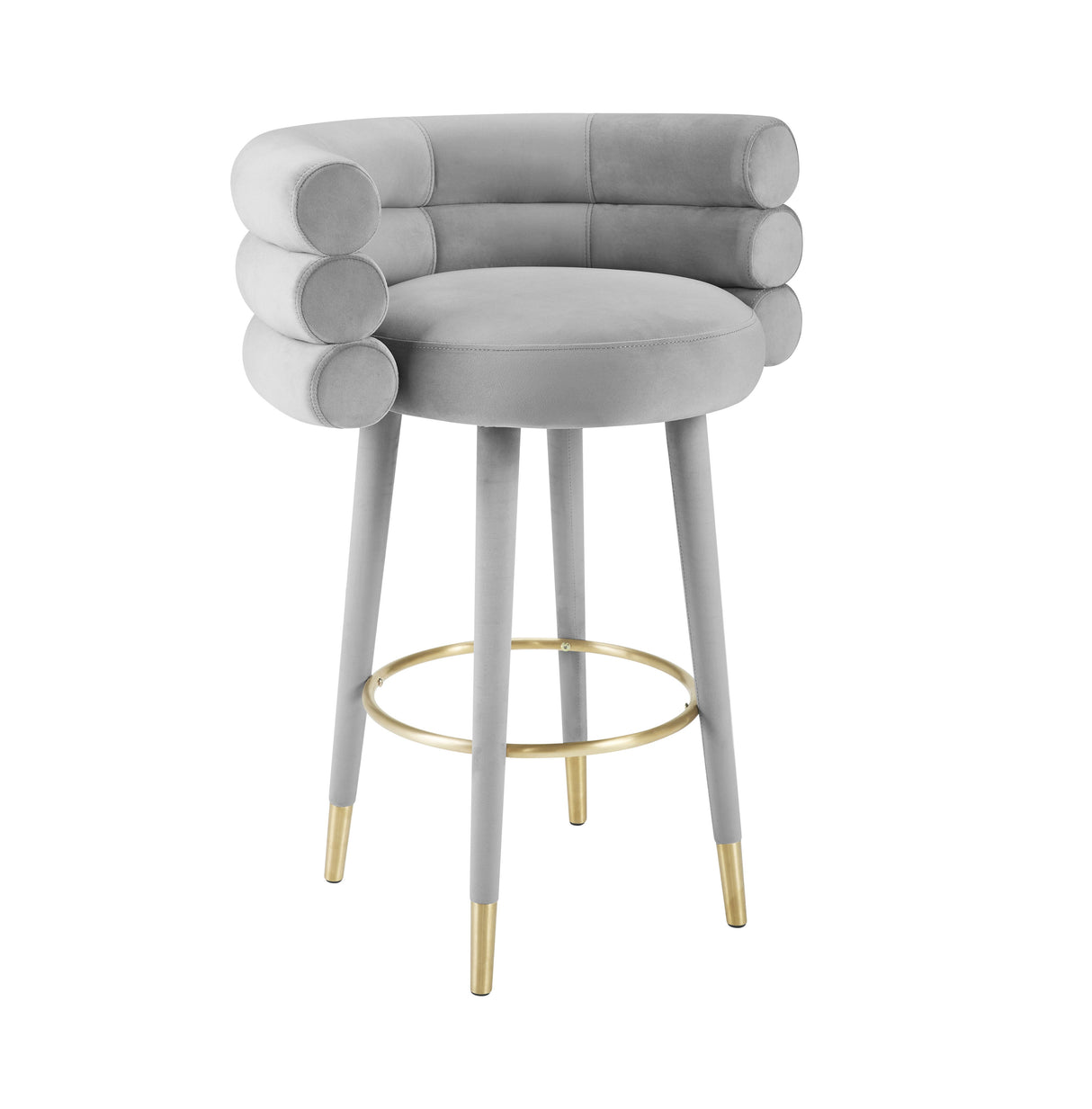 Betty Velvet Stool by TOV Furniture at Eve Furniture