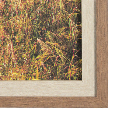 Between The Fields by Matt Roseveare a Hand Embellished Textured Framed Photo Art Print Matted under by Mercana at Eve Furniture
