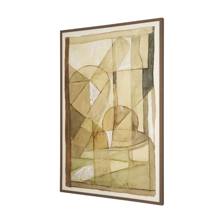 Between Tones I by Mercana Studio Hand-Embellished Textured Framed Canvas Artwork by Mercana at Eve Furniture