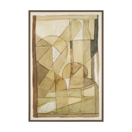 Between Tones I by Mercana Studio Hand-Embellished Textured Framed Canvas Artwork by Mercana at Eve Furniture