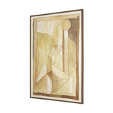 Between Tones II by Mercana Studio Hand-Embellished Textured Framed Canvas Artwork by Mercana at Eve Furniture