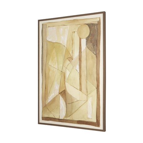 Between Tones II by Mercana Studio Hand-Embellished Textured Framed Canvas Artwork by Mercana at Eve Furniture